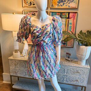 Buddy Love Puff Sleeve Mini Dress